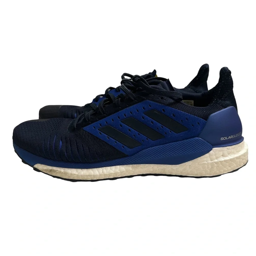 Adidas Solar Glide ST Blue Sneakers CM8049 Running Men's Size 10 - Picture 1 of 8